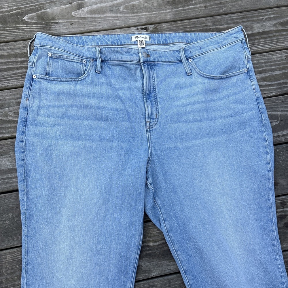NEW Madewell The Perfect Vintage Jean 28W Women Plus Denim High waist Stretch - Picture 2 of 13